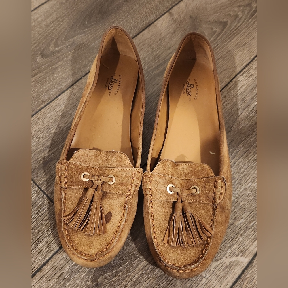 BASS Women Shoes Leather Size 9.5 Brown